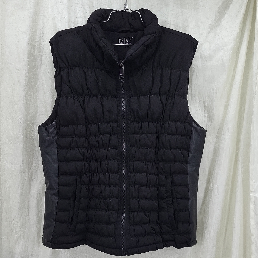 Andrew Marc New York Black Performance Puffer Vest Women's Size 1X